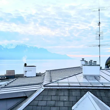 Homestay Simple Au Coeur De Montreux, Proche Du