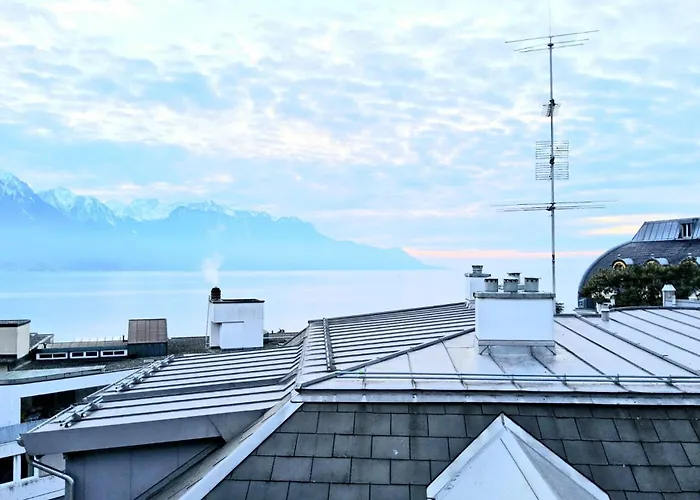 Δωμάτια σε οικογενειακή κατοικία Simple Au Coeur De Montreux, Proche Du