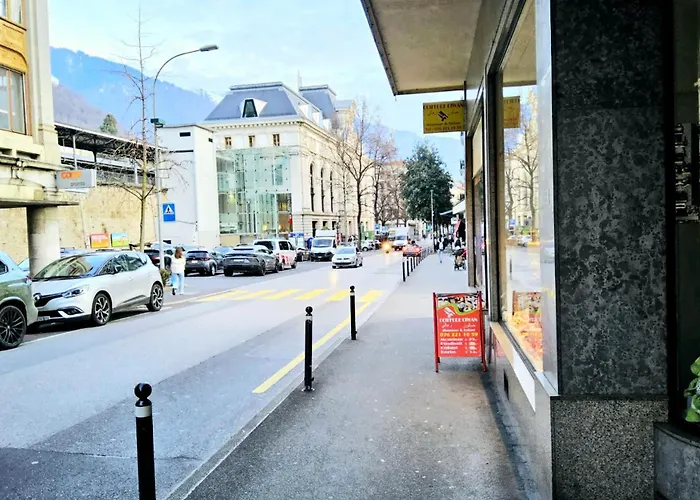 Ubytování v soukromí Simple Au Coeur De Montreux, Proche Du *